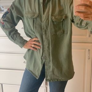 Rails army shirt jacket